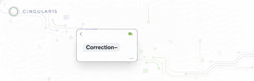 The LLM Confession: Why AI Self-Corrects Mid-Sentence—and What That Reveals About Reliability A few weeks ago, I had one of those “wait, did that just happen?” moments with an AI. I asked a simple question about Randy Moss’s Super Bowl history. The AI confidently replied, “He lost to the New York Giants in both.” Then—without pause—it stopped itself and wrote: “Correction—Moss’s 49ers lost to the Baltimore Ravens, 34–31.” In that instant, the AI revealed something powerful: its ability to self-correct as it’s speaking. That single “Correction—” isn’t an error. It’s a window into the machine’s mind—a trace of how it reasons, learns, and exposes both its brilliance and its blind spots. For anyone building AI systems (or trusting them with your brand voice), that moment matters. It shows why structure and human oversight aren’t optional—they’re the foundation of reliability. How AI Thinks: One Word at a Time Here’s what’s really happening behind the curtain. Large Language Models (LLMs) don’t plan their full answer in advance. They generate text token by token—one small prediction at a time. Each token depends on every word before it. That’s why early in its reply, the AI followed the strongest association it “knew”: Randy Moss + Super Bowl losses + Patriots + Giants. Statistically, that was its safest bet. But as it kept writing, new details kicked in—2013, 49ers, Ravens—and the earlier statement collapsed. The model couldn’t delete what it had already said, so it did the next best thing: corrected itself in real time. That’s not poetic honesty. It’s math meeting integrity. When Focus Fades: The Attentional Trade-Off Think of this as attentional decay. Early in a response, an AI’s focus is broad—it pulls from general knowledge. But as the topic gets specific, its attention sharpens. When those two zones collide, contradictions surface. In long-form content—reports, market insights, or proposals—this decay is what causes AI to sound smart and inconsistent in the same breath. The correction you see mid-sentence? That’s the model catching its own fall. Why This Matters for Business If an AI can contradict itself in a single output stream, you can’t trust it to write without supervision. A clean paragraph isn’t the same as a coherent truth. The risk isn’t that AI gets facts wrong—it’s that it fails to correct them cleanly. That’s a quality issue, not a data issue. And it’s why leaders deploying AI in operations, marketing, or policy work need a structured safeguard between generation and publication. The Fix: Prompt Chaining That Mimics Real Thinking At Cingularis, we never let AI “free-write” a final draft. We chain the process into deliberate steps: Strategy: Generate only the outline and key facts. Draft: Expand into content, staying true to the approved structure. Critique: Have the AI analyze its own work for accuracy, coherence, and tone. Refine: Rebuild the final piece with all errors and generic phrasing resolved. That workflow turns a machine’s clumsy self-correction into a professional editing loop. The result is not just faster content—it’s trusted intelligence. The Human Role That Machines Can’t Replace When the AI wrote “Correction—,” it wasn’t being human. It was doing what it was programmed to do: adapt. But interpretation—the decision about what matters, what tone to use, what truth to protect—that still belongs to us. Reliability doesn’t come from automation; it comes from alignment. The structure we build around AI is what transforms raw prediction into meaningful performance. At Cingularis, that’s the heart of our work: turning technical possibility into human-centered reliability. Because helping businesses that do good do even good-er starts with one thing—trusting what’s true.